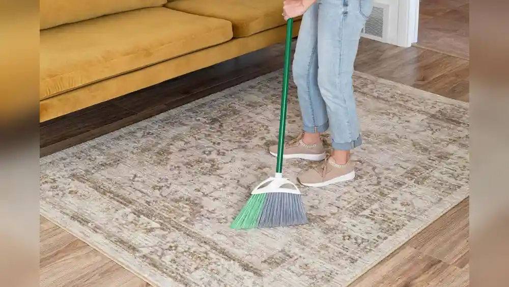 How to Clean an Area Rug Without Moving It