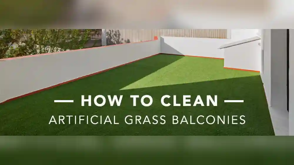 How to Clean Artificial Grass Carpet in Balcony